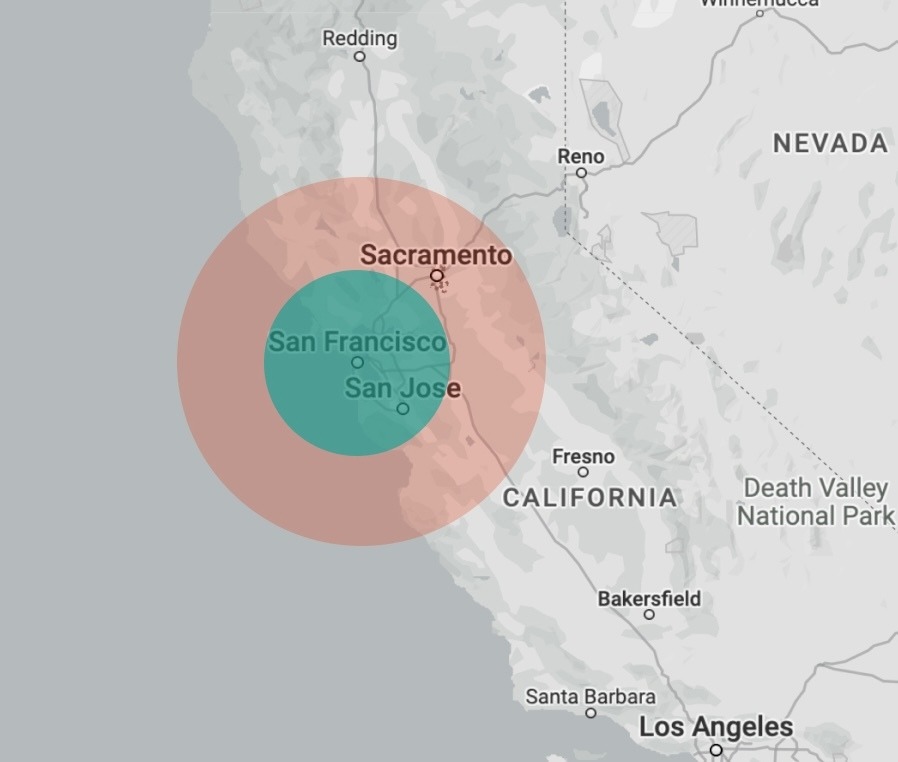 coverage map